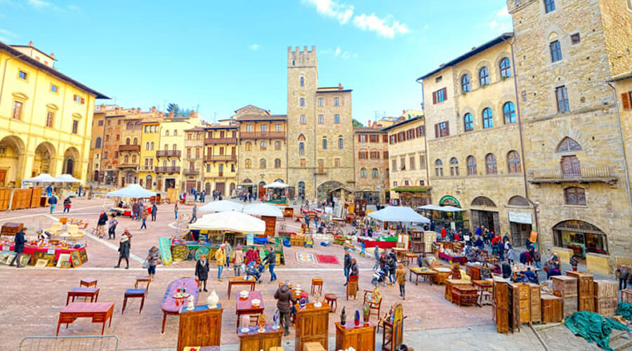 Destinazioni turistiche nei pressi di Arezzo dove andare